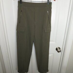Athleta Endless High Rise Cargo Pants Women’s Size 4 Moss Green